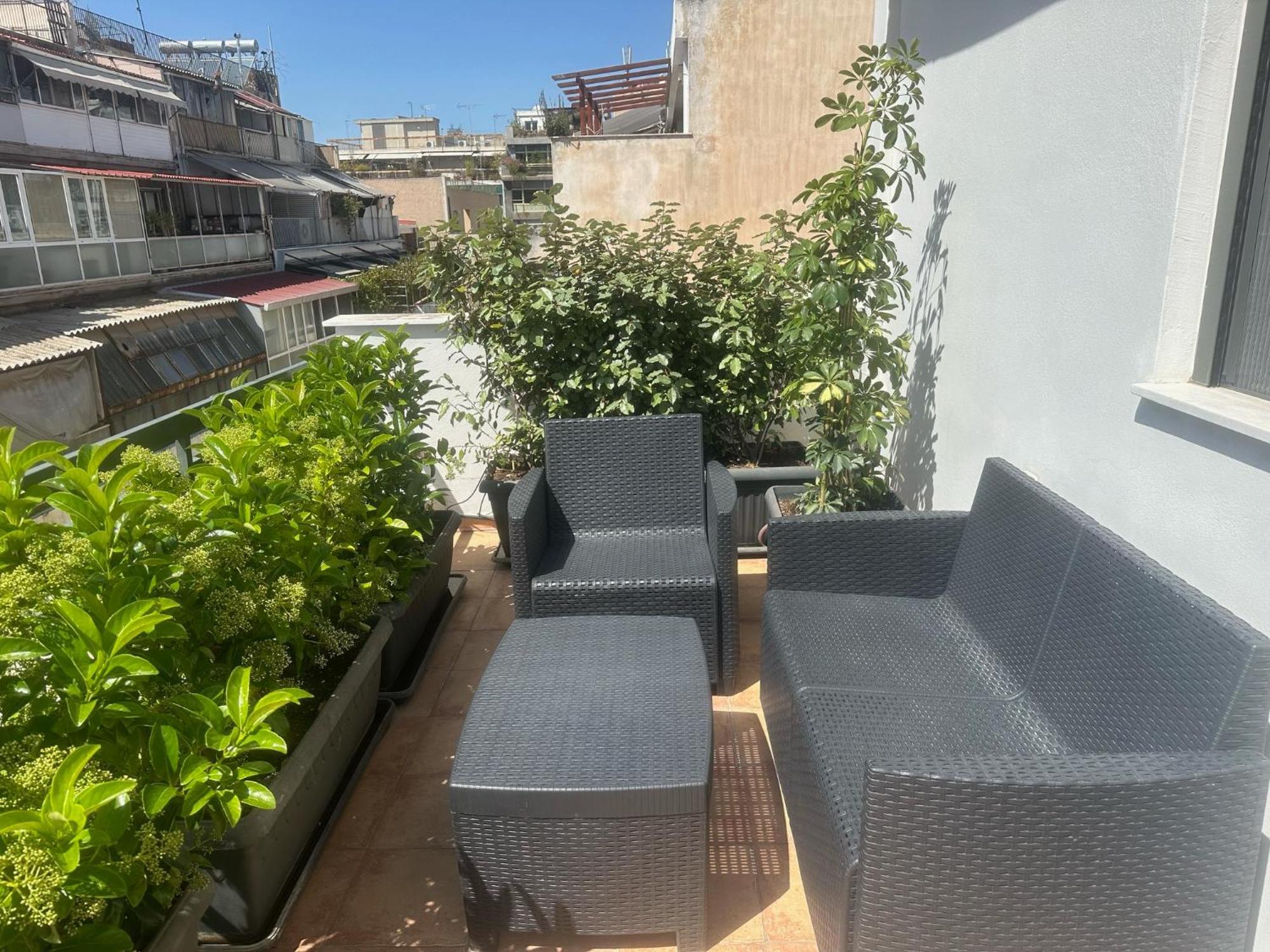 公寓 Emily In - Chic Flat With Terrace Syntagma E1 雅典